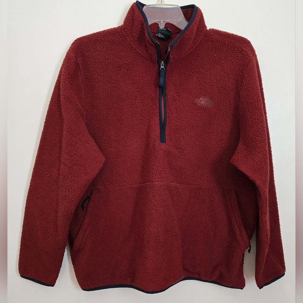 Men's The North Face Dunraven Sherpa Pullover XXL Outdoors Comfy Warm Winter